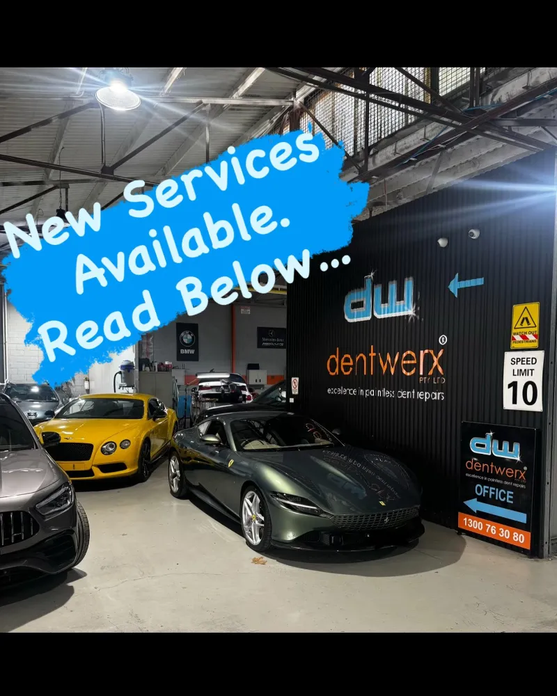 Are you aware that Dentwerx is your one-stop shop for a wide range of automotive needs? 
Not only do we provide exceptional paintless dent repairs,
we also offer a variety of high quality services, such as Paint Correction and Ceramic Coatings, Wheel Re...